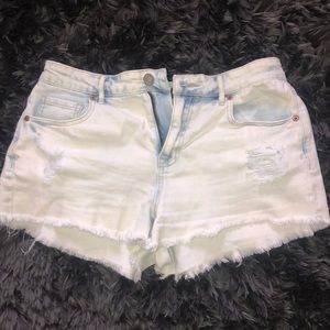 Aeropostale High Wasted Jean Shorts